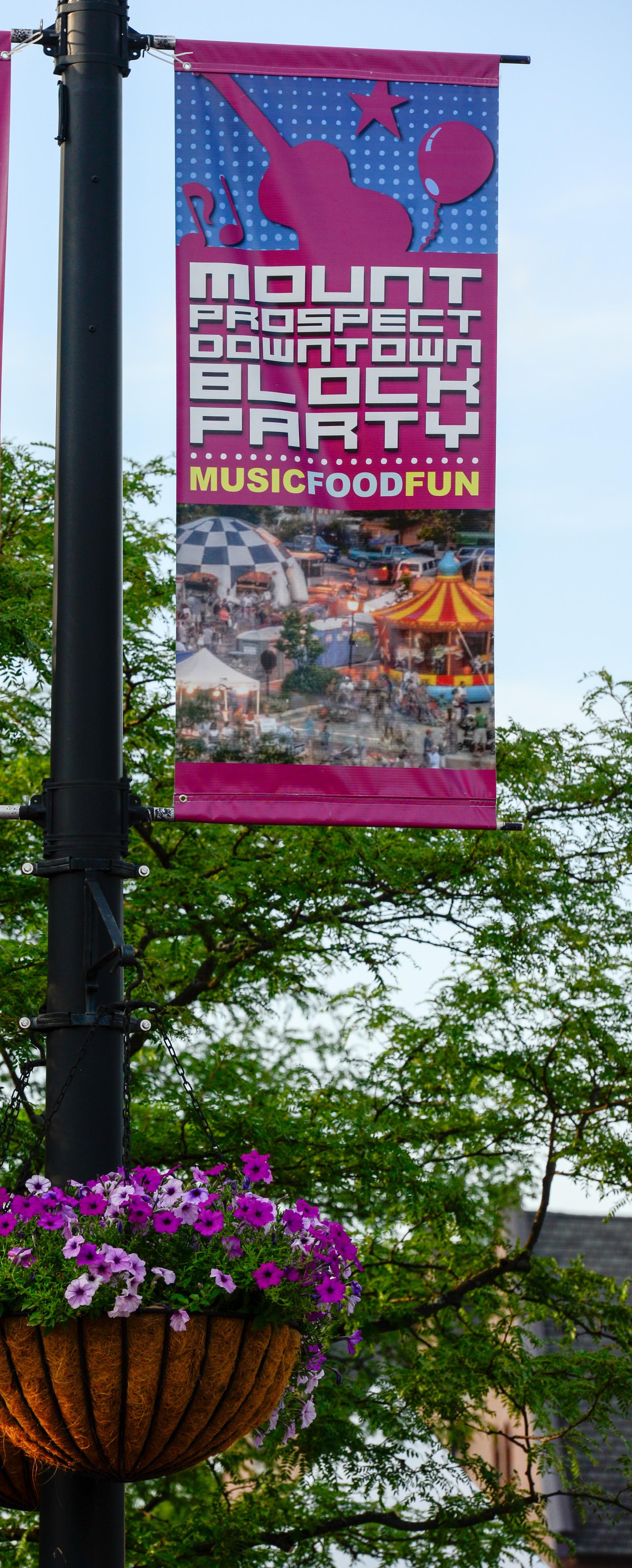 MP Downtown Block Party Banner photo