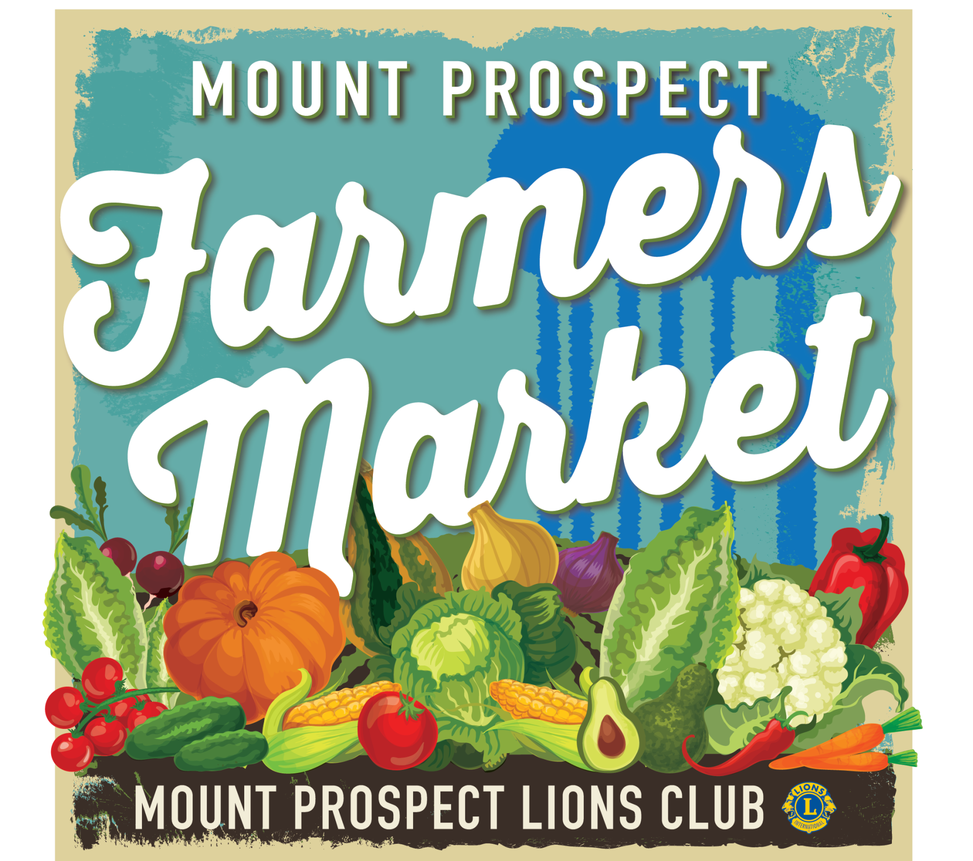 Lions Club Farmers Market Logo