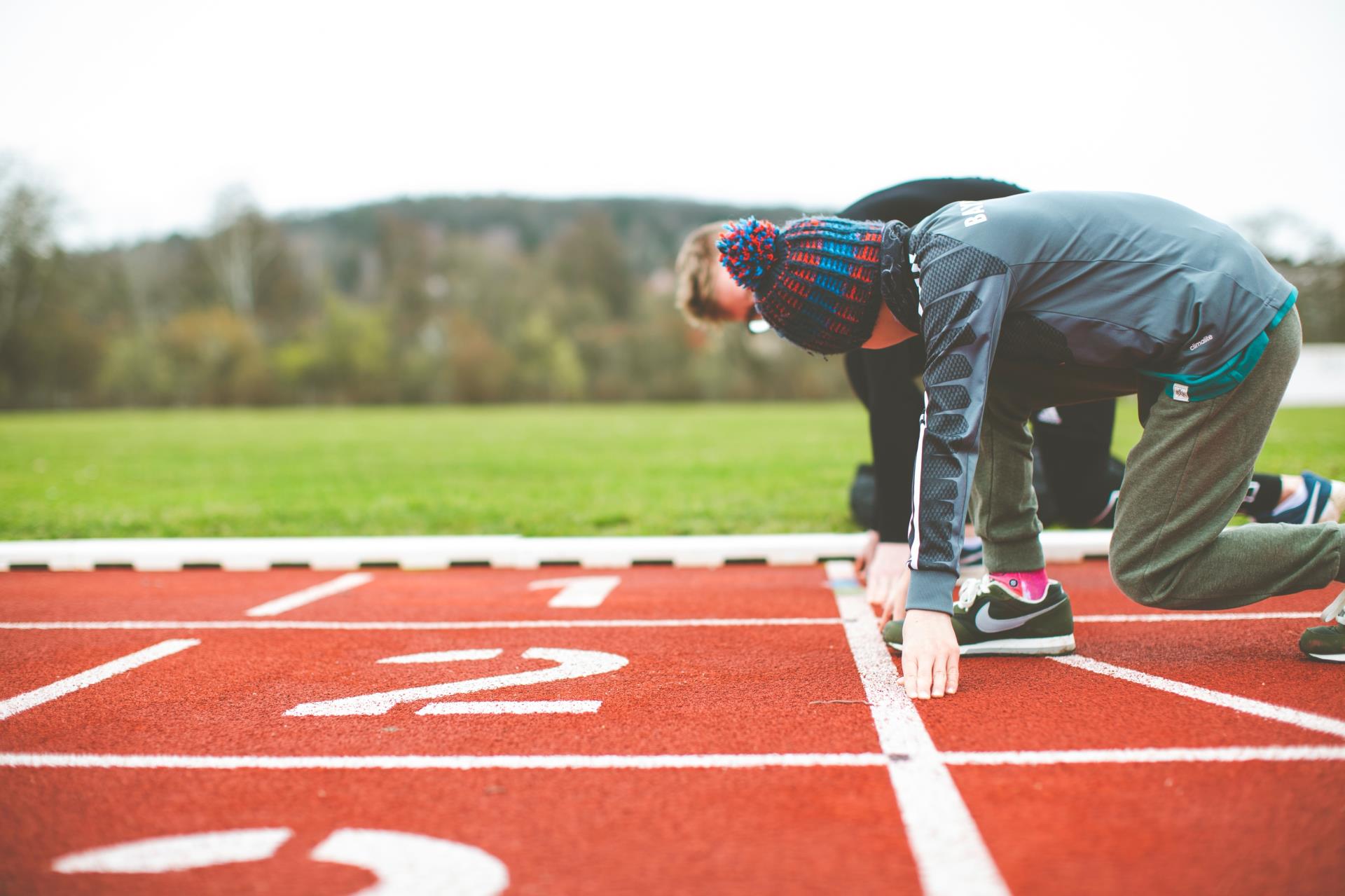 Running kids